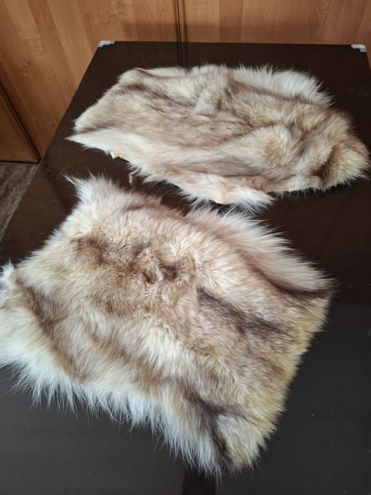 Resztki ze skóry naturalnej lisa