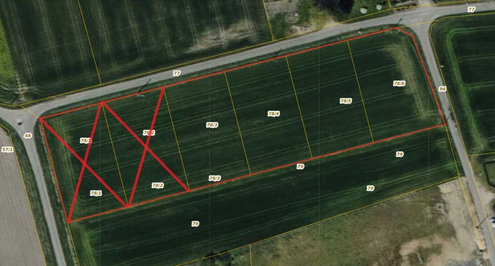Działka budowlana 1240m² Jacków powiat łęczycki MPZP nie potrzeba WZ - View 3