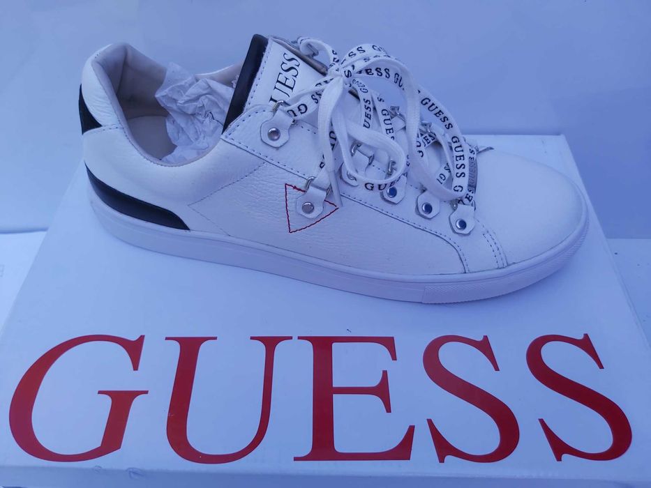 NOWE Sneakersy GUESS białe trampki tenisówki 43