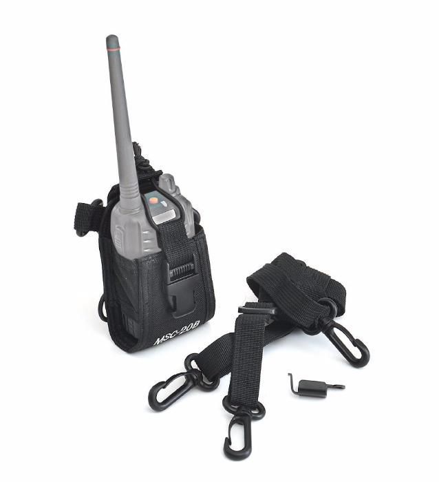 Bolsa de nylon universal p/ radio walkie talkie