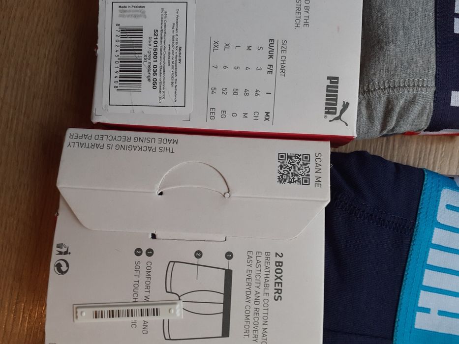 Komplet bokserek męskich XXL