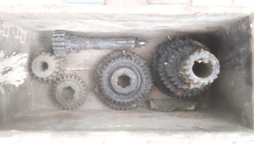 Коробка передач ГАЗ-51-блок шестерён