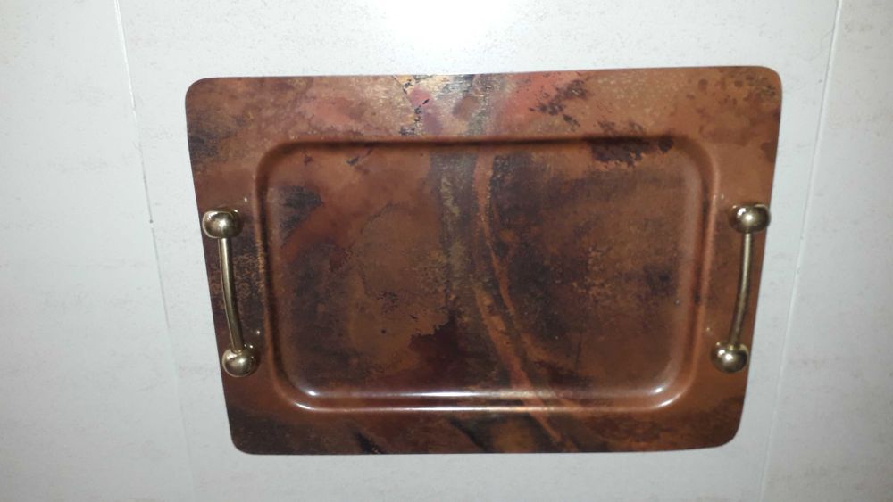 Conjunto de 2 peças da TAPIOL em cobre