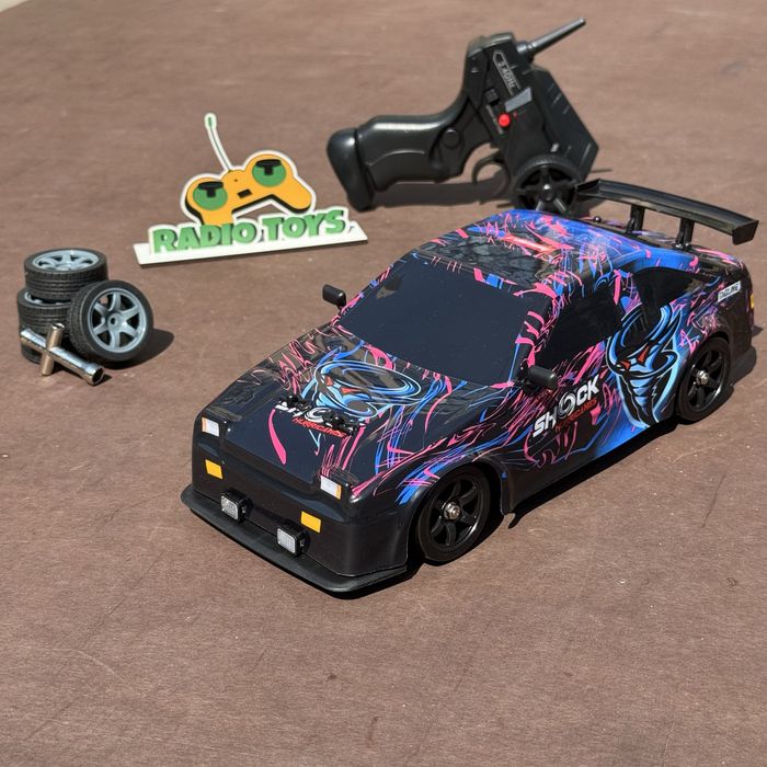 Машинка для дрифту на пульті з димом Toyota Trueno AE86 SHOCK-W 4WD