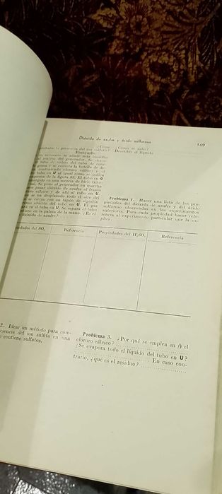 Práticas de Química General 1946 - 1ª Edição Española