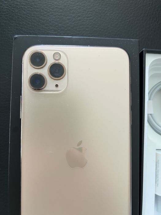 Cały Zestaw Iphone 11 Pro Max Gold 64GB Ładny Stan Polecam !!
