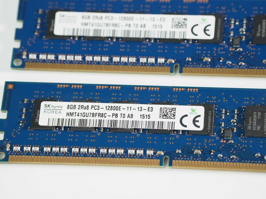 pamieć RAM DDR3 16 GB ECC unbuffered - np. HP ML 310E, Fujitsu TX1310