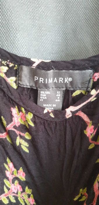 Macacão florido com cinto