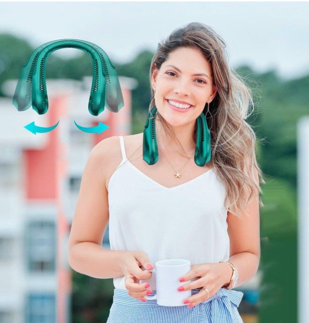 Портативний вентилятор на шию