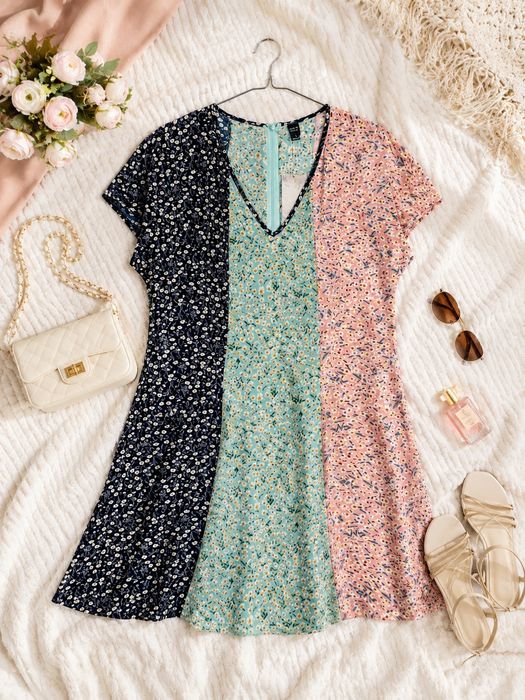 Sukienka PLUS SIZE Floral XL