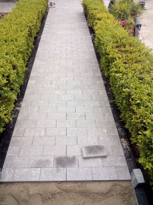 Бруківка гранітна повнопилена, термооброблена