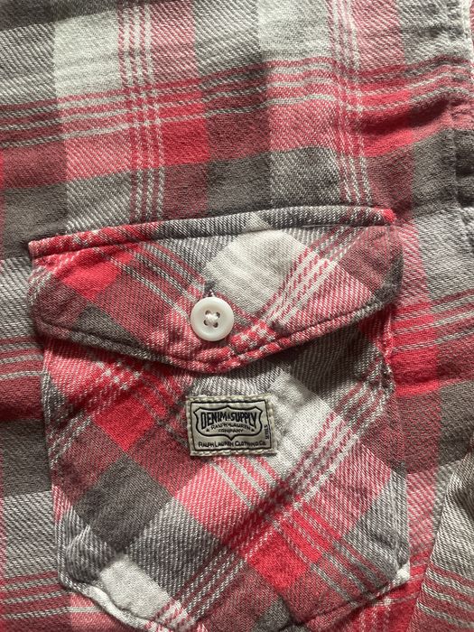 Ralph  Lauren.  Denim Supply фланелева  сорочка