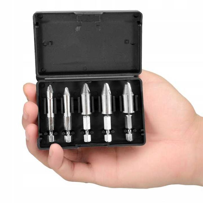 WYKRĘTAKI Klucze do urwanych śrub zerwanych szpilek gwintu