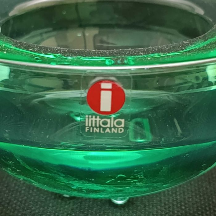 Iittala Ballo | Annaleena Hakatie | świecznik tealight | szkło manganowe