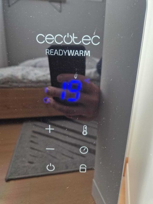 Aquecedor Convecção Cecotec ReadyWarm 6670 Crystal 1000W