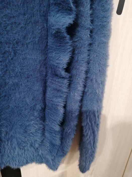 Modna alpaka długi rękaw