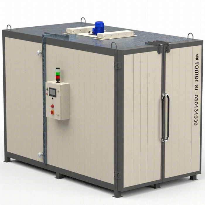 Piec Elektryczny z obiegiem Lakiernia malarnia proszkowa ROMER