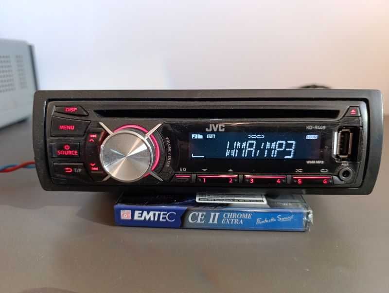Radioodtwarzacz JVC KD-R449, CD, USB