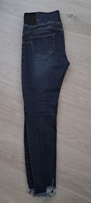 Jeansy bawełniane legginsy push up M.Sara l/xl