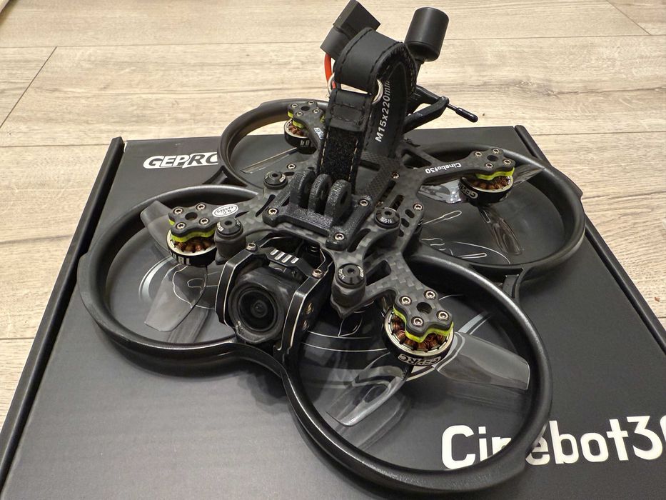 FPV дрон цифра  DJI O3 - GEPRC Cinebot30 HD DJI O3 Air Unit / TBS / 6s
