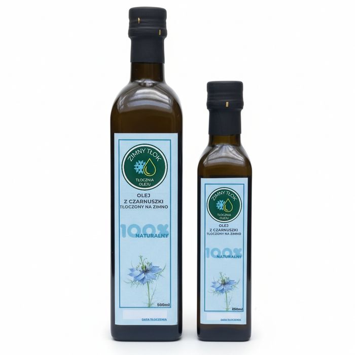 Olej z czarnuszki 500 ml.