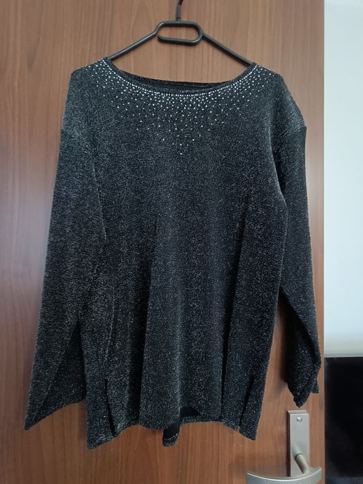 Bluzka damska dżety cekiny L