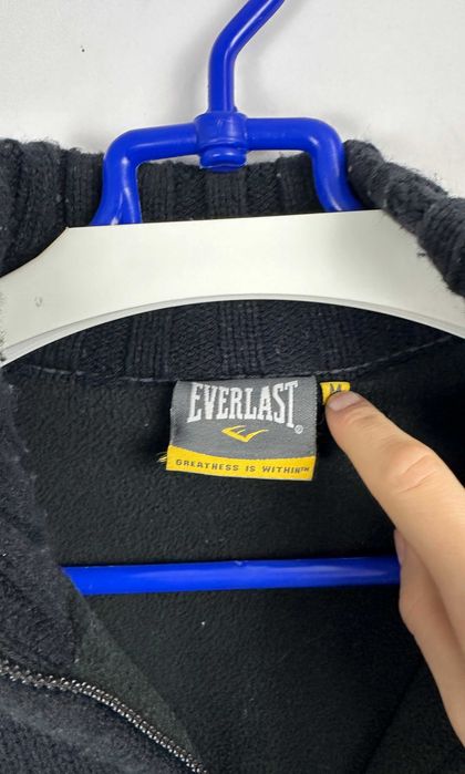 Kurtka męska EVERLAST sweterkowa bejsbolówka casual r. M