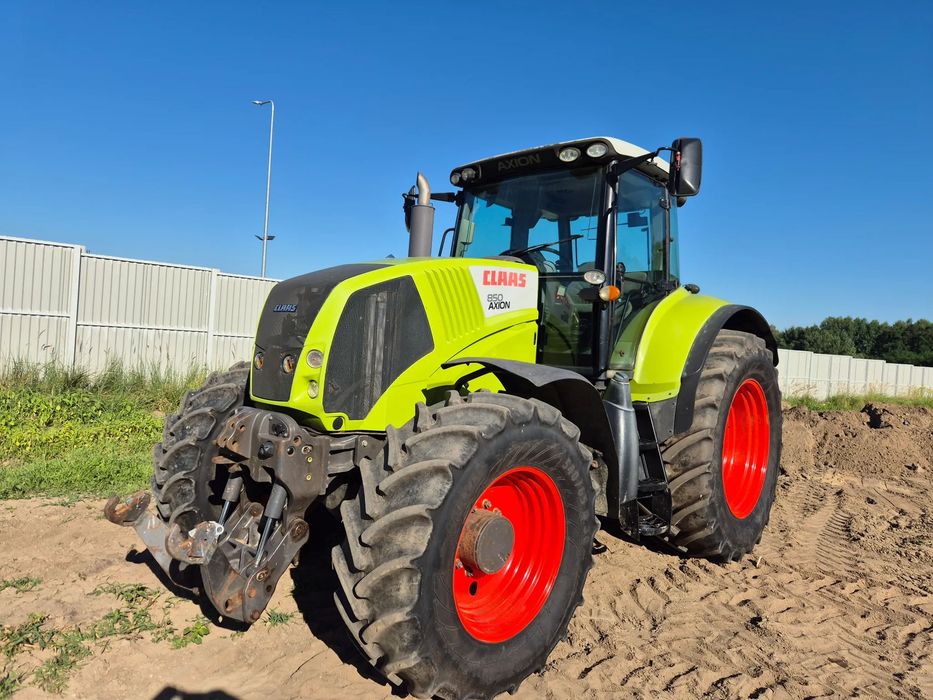 Claas Axion 850 Rok 2012 Pneumatyka  Klima  Claas Axion 850 Rok 2012 Pneumatyka Klima Ciagnik  Zadbana Opony 90%