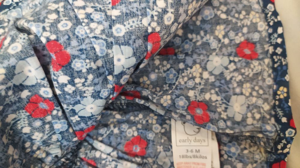 Nowa spódniczka bawełniana wiek  3-6 miesięcy.