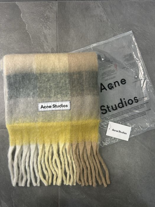 Acne Studios Yellow Scarf