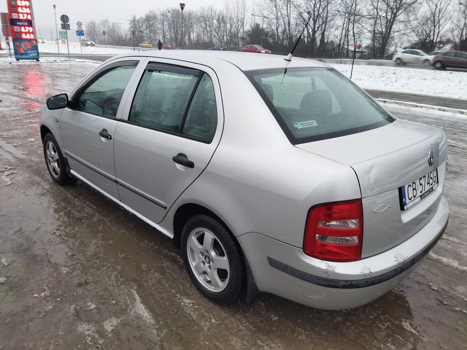 Skoda Fabia 1.4 16V benzyna rok 2001 ekonomiczne auto