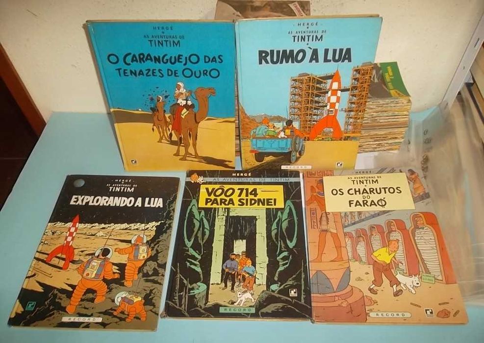 Coleção TINTIM da EDITORA RECORD em capa dura