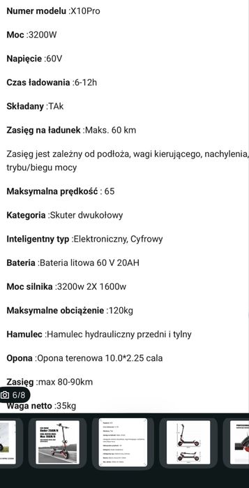 Hulajnoga X-Tron pro 10