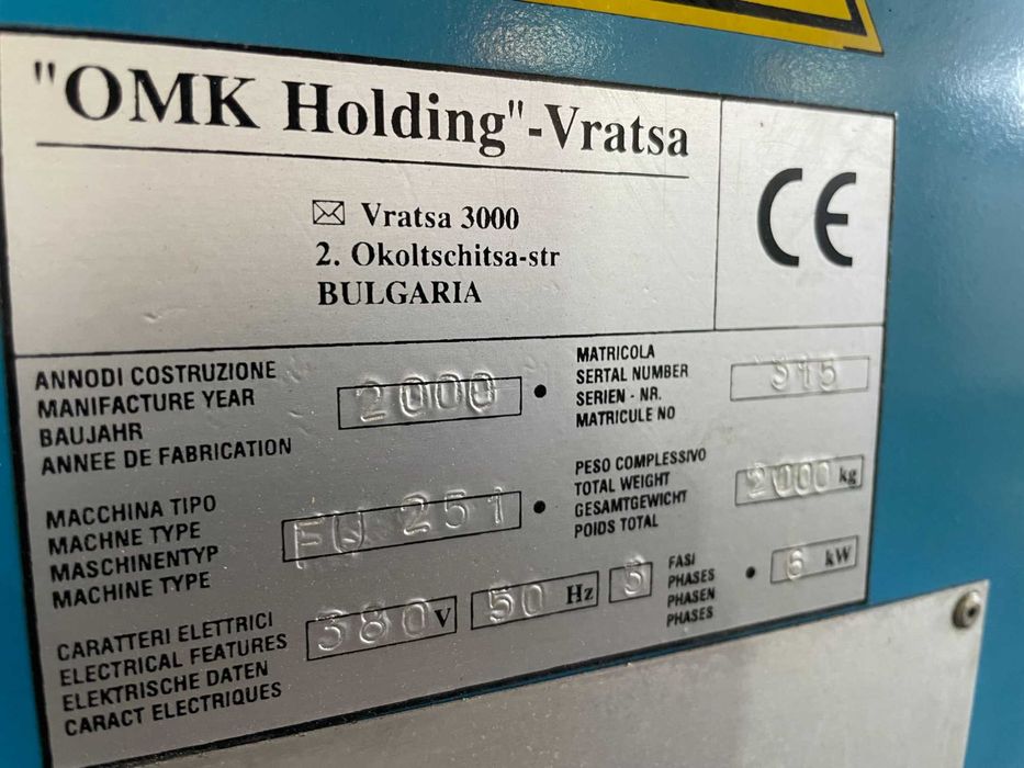 Fresadora Universal FU251