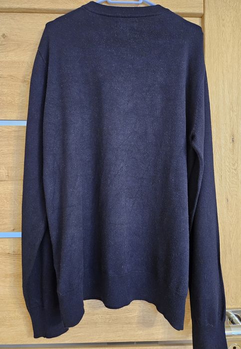 Granatowy sweter męski Christiano Baldinucci, rozmiar L