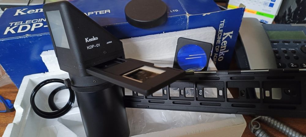 Adaptador de slides Kenko novo