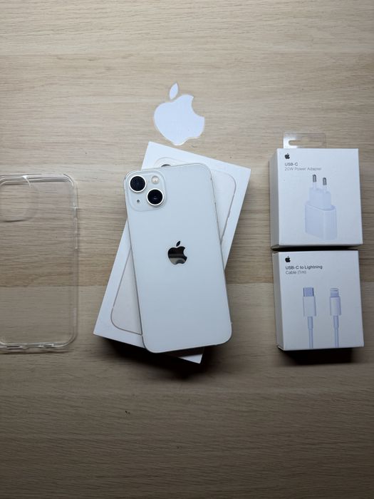 iPhone 13 128gb biały bateria 100% komplet