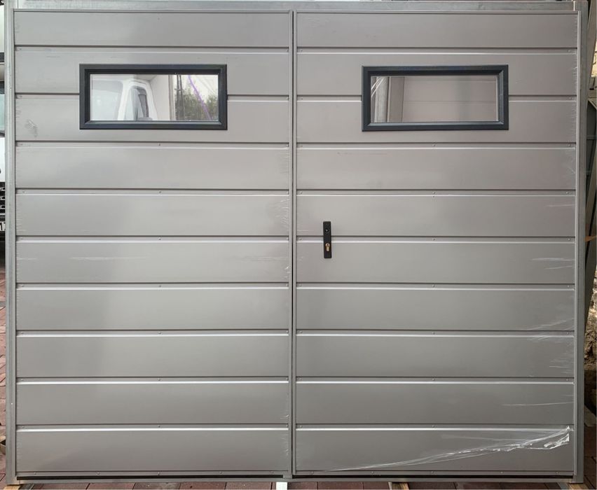 Bramy Garażowe uchylne/ dwuskrzydłowe/ drzwi stalowe PRODUCENT