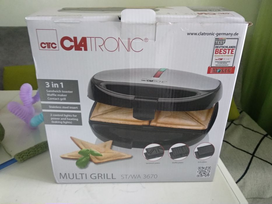 Мультигріль для сендвіч вафлі..