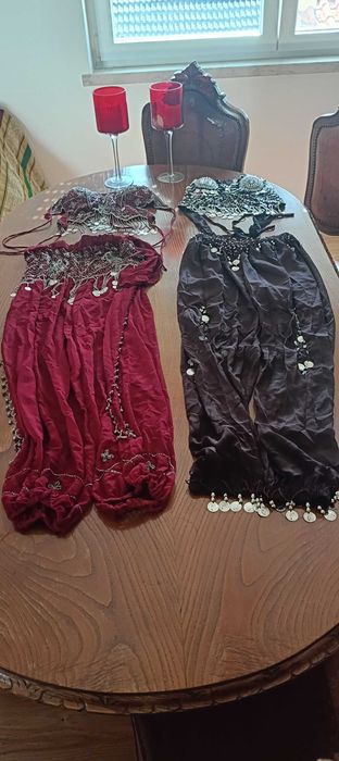 Saias, cintos e tops dança oriental