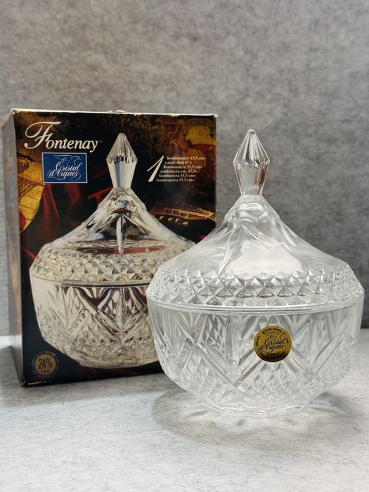 Bomboneira Vintage Cristal D’Arques