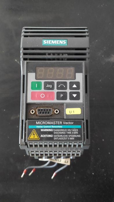 Variador Siemens micromaster vector troca