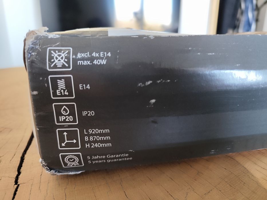 Leuchten Direkt Lampa sufitowa EUGEN E14