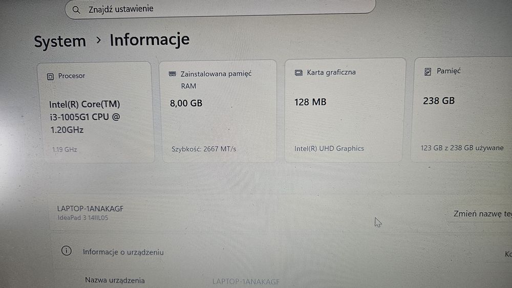 Lenovo intel core 3
