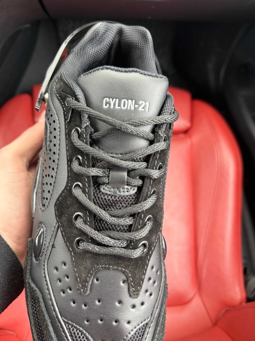 (ОПЛАТА ПІСЛЯ ОГЛЯДУ)Raf Simons x Adidas Cylon 21 Black Раф Сімонс