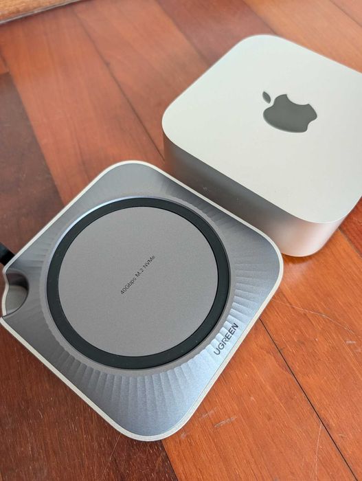 Apple Mac mini M4 (16GB/256GB) + Dock Ugreen 40Gbps + SSD Samsung 1TB [Excelente Estado / Caixa]