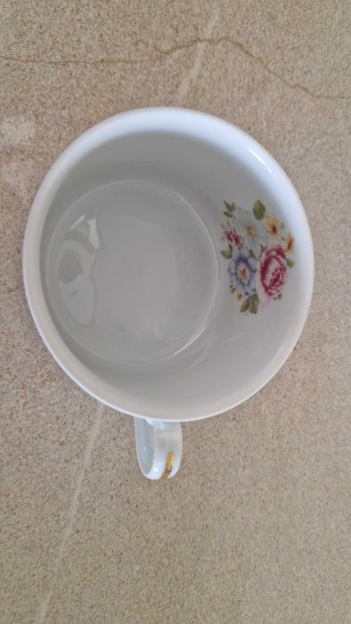 Conjunto Chávena e Pires T. Limoges, porcelana