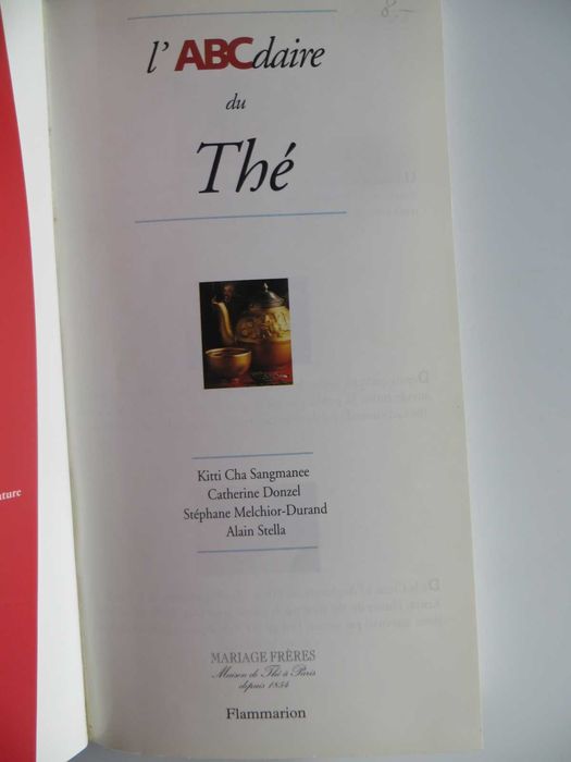 L'Abcdaire du thé