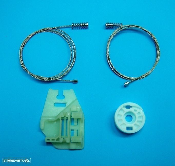 Kit reparação elevador dos vidros Bmw E46 Série 3 de 98-2005  (trás) NOVO