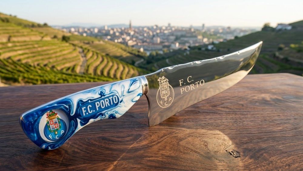 Faca Artesanal Futebol Clube do Porto